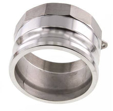 Camlock DN 90 (4'') Stainless Steel Coupling Rp 4'' Female Thread Type A MIL-C-27487