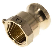 Camlock DN 25 (1'') Brass Coupling Rp 1'' Female Thread Type A MIL-C-27487