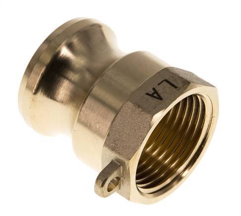 Camlock DN 25 (1'') Brass Coupling Rp 1'' Female Thread Type A MIL-C-27487