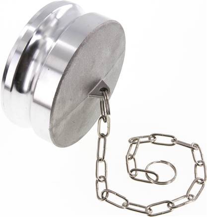 Camlock DN 90 (4'') Aluminium Coupling Plug Type DP MIL-C-27487