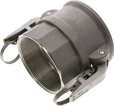 Camlock DN 75 (3'') Stainless Steel Safety Coupling Rp 3'' Female Thread Type D MIL-C-27487