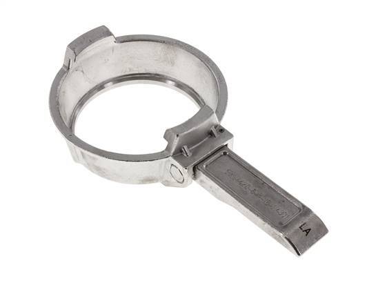 DN 80 Stainless Steel Tank Truck (TW) Clamping Ring with Lever (M-Type)