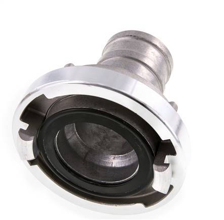 65 (81 mm) Forged Aluminum Storz Coupling 52 mm Hose Pillar Rotatable