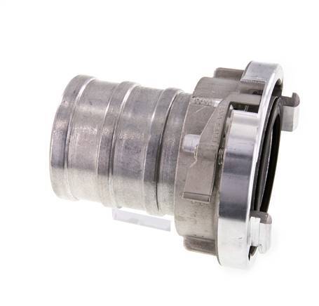 75-B (89 mm) Forged Aluminum Storz Coupling 80 mm Hose Pillar Rotatable with Lock
