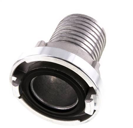 75-B (89 mm) Forged Aluminum Storz Coupling 76 mm Hose Pillar Rotatable for a PVC hose