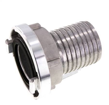 75-B (89 mm) Forged Aluminum Storz Coupling 76 mm Hose Pillar Rotatable for a PVC hose