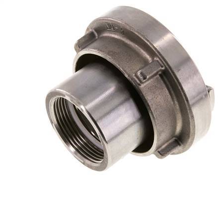 52-C (66 mm) Stainless Steel Storz Coupling G 1 1/2'' Female Thread Rotatable