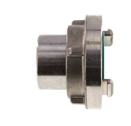 52-C (66 mm) Stainless Steel Storz Coupling G 1 1/2'' Female Thread Rotatable