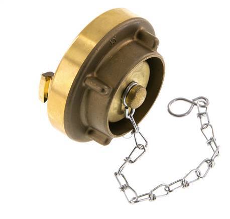 32 (44 mm) Brass Cap for Storz Coupling