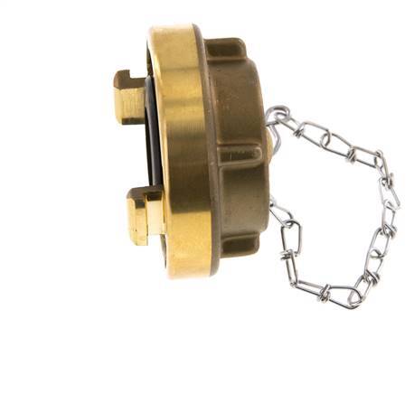 32 (44 mm) Brass Cap for Storz Coupling