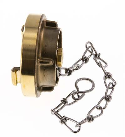38 (51 mm) Brass Cap for Storz Coupling