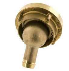 52-C (66 mm) Brass Storz Coupling 25 mm Hose Pillar Rotatable 50-deg