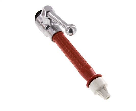 4 mm Jet Pipe G 1'' Male Threads Forged Aluminum & Plastic DIN 14365