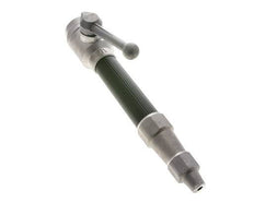 9 mm Jet Pipe G 2'' Male Threads Forged Aluminum & Rubber DIN 14365