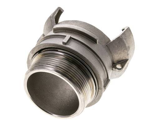Guillemin DN 50 Stainless Steel Coupling G 2'' Male Threads With Lock