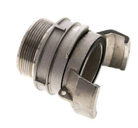 Guillemin DN 50 Stainless Steel Coupling G 2'' Male Threads With Lock