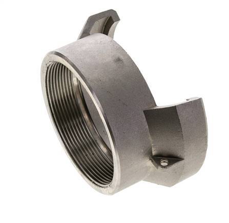 Guillemin DN 80 Stainless Steel Coupling G 3'' Female Threads Without Lock