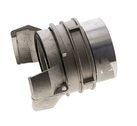 Guillemin DN 50 Stainless Steel Coupling G 2'' Female Threads With Lock