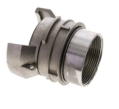 Guillemin DN 50 Stainless Steel Coupling G 2'' Female Threads With Lock