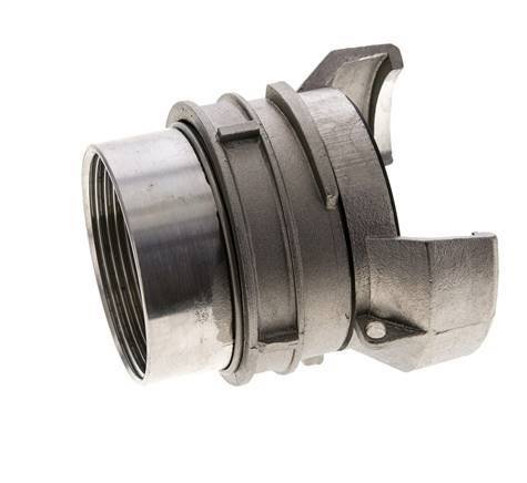 Guillemin DN 50 Stainless Steel Coupling G 2'' Female Threads With Lock