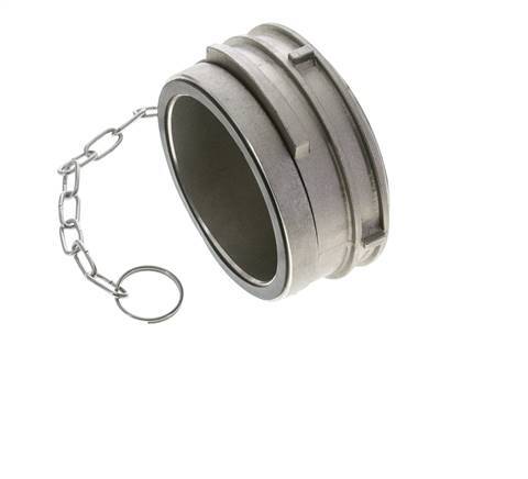 Guillemin DN 80 Stainless Steel Coupling Cap With Lock