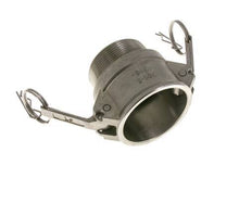 Camlock DN 50 (2'') Stainless Steel Coupling 2'' Male NPT Thread Type B MIL-C-27487