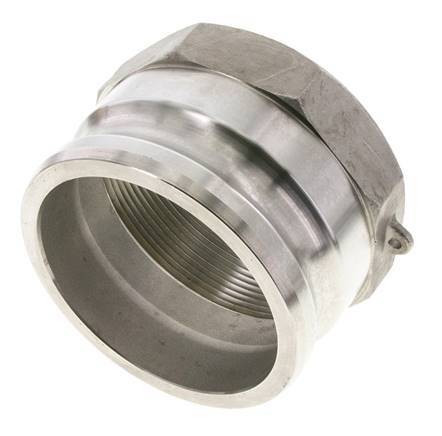 Camlock DN 90 (4'') Stainless Steel Coupling 4'' Female NPT Thread Type A MIL-C-27487