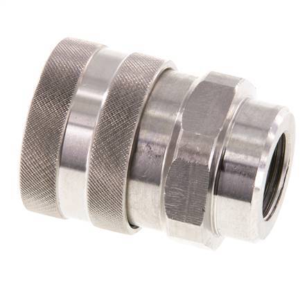 Stainless Steel DN 12 Coupling For Spray Gun Socket G 3/8 inch Male Threads