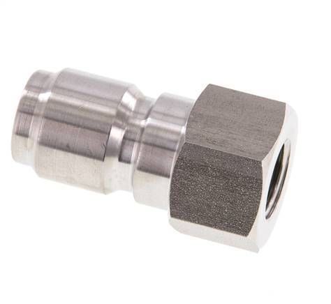 Stainless Steel DN 12 Coupling For Spray Gun Plug G 1/4 inch Male Threads