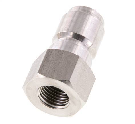 Stainless Steel DN 12 Coupling For Spray Gun Plug G 1/4 inch Male Threads
