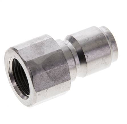 Stainless Steel DN 12 Coupling For Spray Gun Plug G 3/8 inch Male Threads
