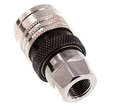 Brass DN 10 Coupling For Washing Machine Socket G 3/8 inch Male Threads Double Shut-Off