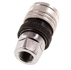 Brass DN 10 Coupling For Washing Machine Socket G 3/8 inch Male Threads Double Shut-Off