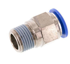 16mm x R1/2'' Push-in Fitting with Male Threads Brass/PA 66 NBR