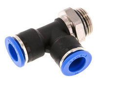 10mm x G3/8'' Right Angle Tee Push-in Fitting with Male Threads Brass/PA 66 NBR Rotatable