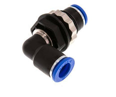 12mm 90deg Elbow Push-in Fitting PA 66 NBR Bulkhead