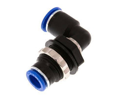 12mm 90deg Elbow Push-in Fitting PA 66 NBR Bulkhead