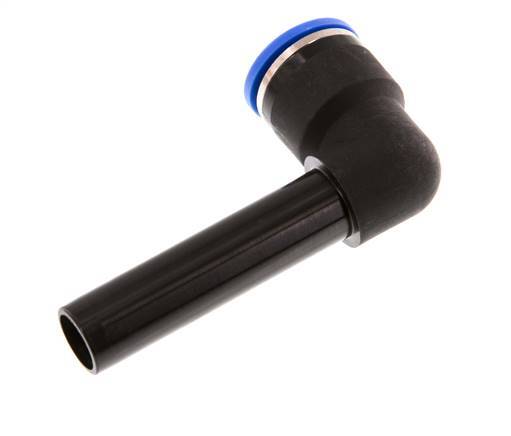 14mm x 14mm 90deg Elbow Push-in Fitting with Plug-in PA 66 NBR Long Sleeve