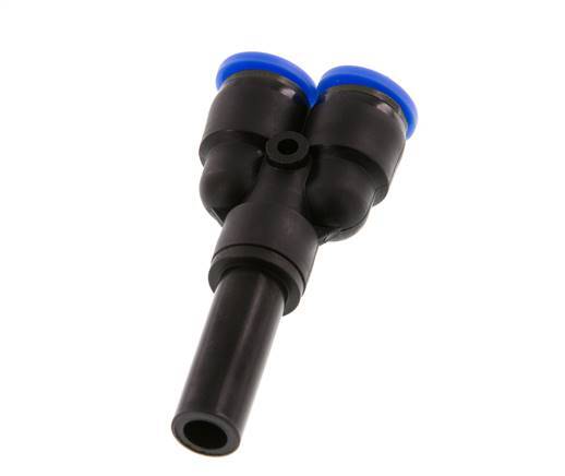 8mm x 10mm Y Push-in Fitting with Plug-in PA 66 NBR