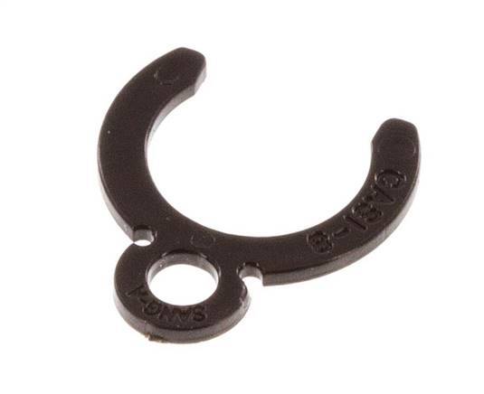 8 mm Collet Locking Clips for Push-in Fittings [50 Pieces]