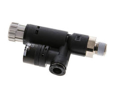 Pneumatic Pressure Regulator 6mm - R1/8'' with Pressure Gauge