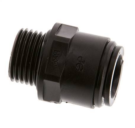 15mm x G1/2'' Push-in Fitting with Male Threads POM NBR