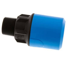 32mm x R1'' Push-in Fitting with Male Threads POM/PA NBR