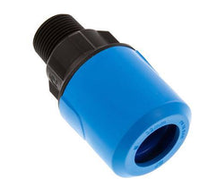 32mm x R1'' Push-in Fitting with Male Threads POM/PA NBR