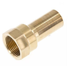 22mm x Rp3/4'' Plug-in Fitting with Female Threads POM NBR