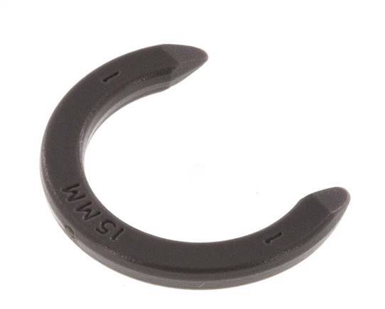 15 mm Collet Locking Clips for Push-in Fittings [20 Pieces]