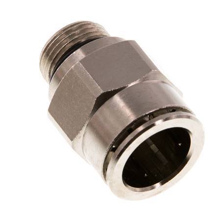16mm x G3/8'' Push-in Fitting with Male Threads Brass NBR