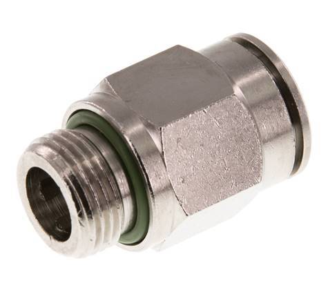 14mm x G3/8'' Push-in Fitting with Male Threads Brass FKM