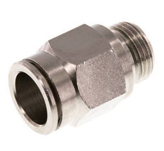 14mm x G3/8'' Push-in Fitting with Male Threads Brass FKM