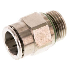 16mm x G1/2'' Push-in Fitting with Male Threads Brass FKM